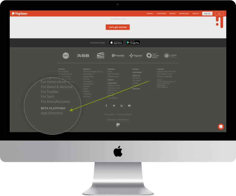 Website Footer