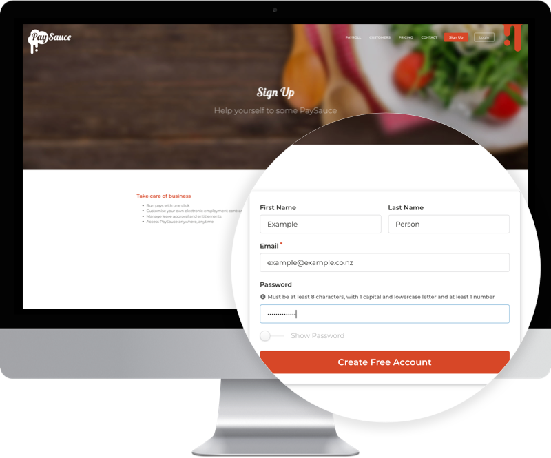 Create Account