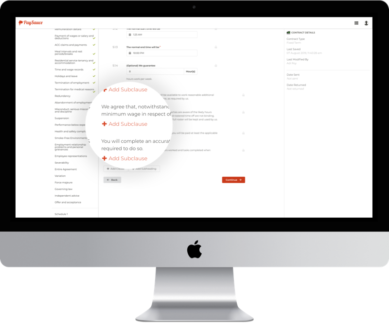 Add Subclause