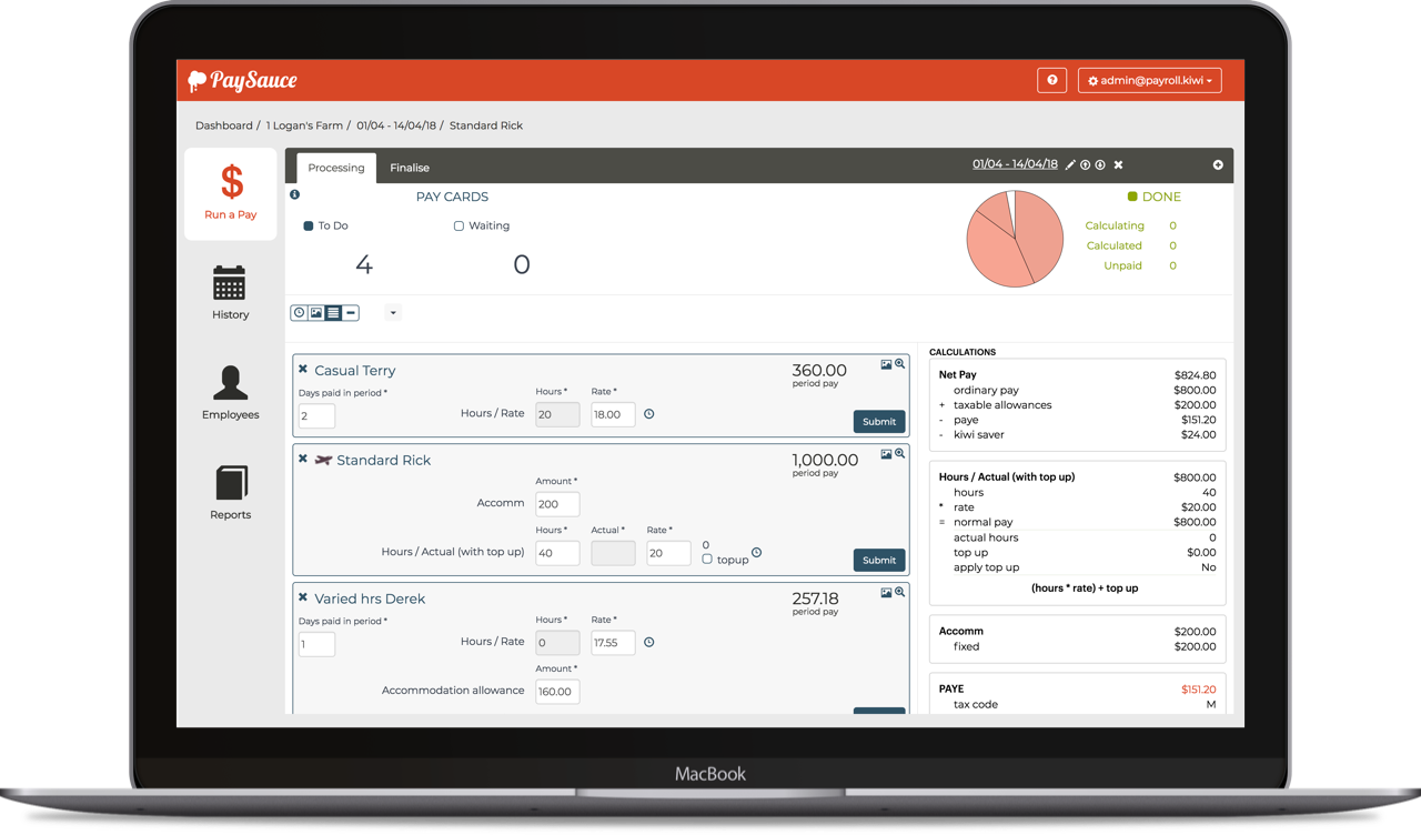 Payroll Calculations Audit