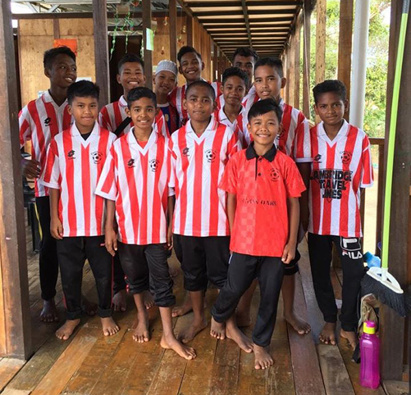 Malaysian kids football team