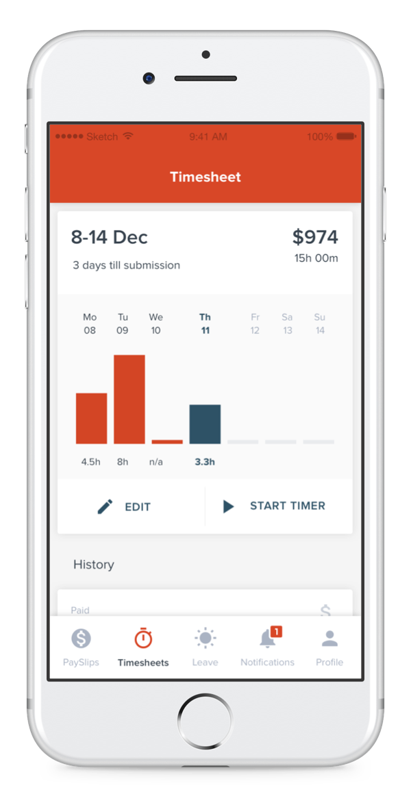 Payroll Timesheet